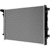 PHILTOP CU13423 Core Radiator Compatible with Passat, Jetta, Beetle | Fit for 2014-2016 Beetle 2014-2016 Jetta 2014-2017 Passat 2018-2022 Passat