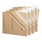 Lesnlok 4 Pieces 4 x 4 Acrylic Sheet 1/4 inch Thick