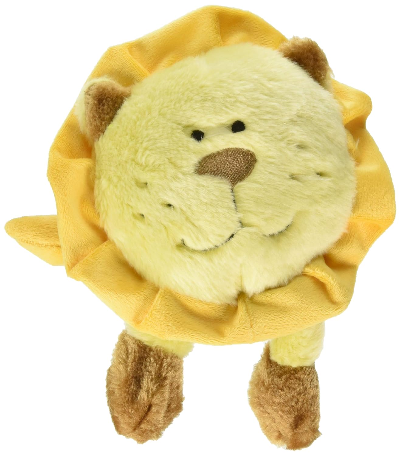 ZippyPaws Brainey Squeaky Plush Dog Toy, Lion Amazon.co.uk Pet Supplies