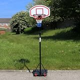 Taylor & Brown Adjustable Kids Basketball Hoop and Stand 5.4ft 6.7ft view 2