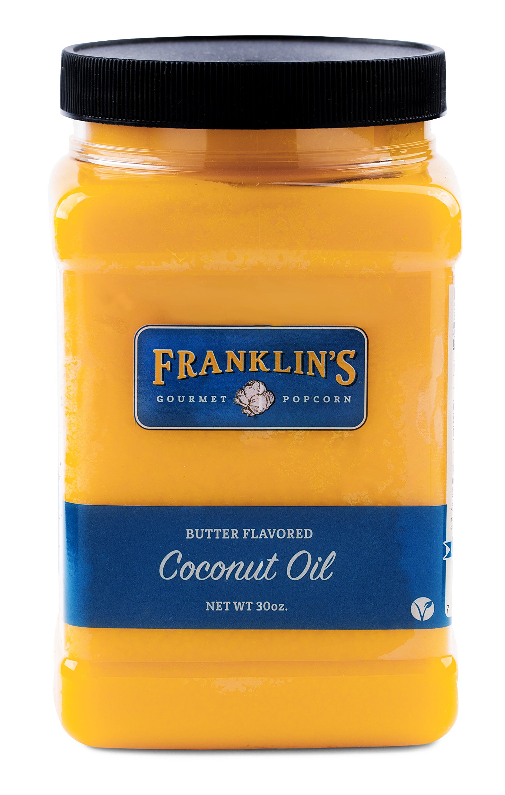 Butter Flavored Coconut Oil by Franklin's Gourmet Popcorn. 30 o... Free