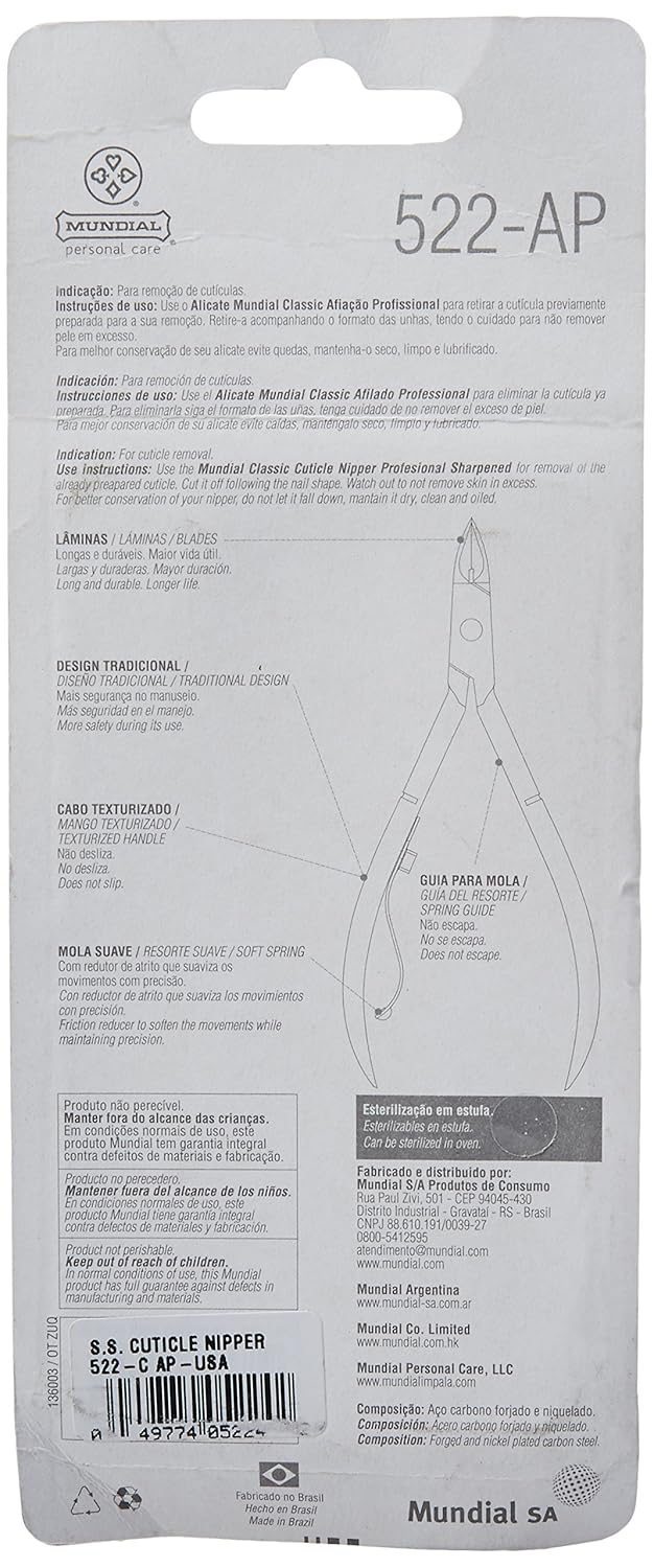 Mundial Classic Cuticle Nipper : Beauty