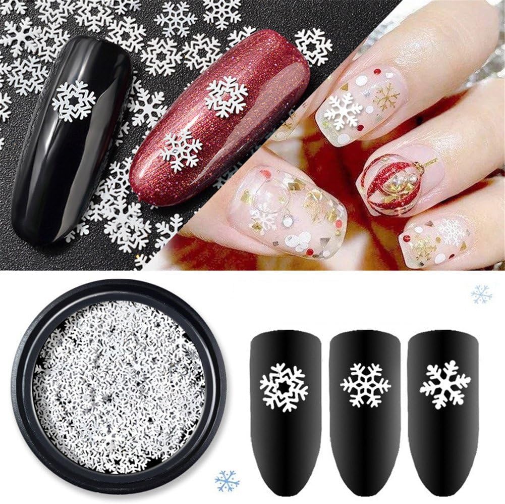 Amazon 雪の結晶 冬ネイル 雪花 クリスマス ネイルパーツネイルデコレーションジェルネイル ネイルアート Innail スタッズ 通販