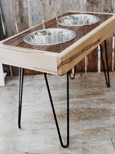 mid century dog bowl