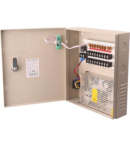 Amazon.com: EVERSECU 1.5U/19 Rack Mount 9 Channel DC12V 10