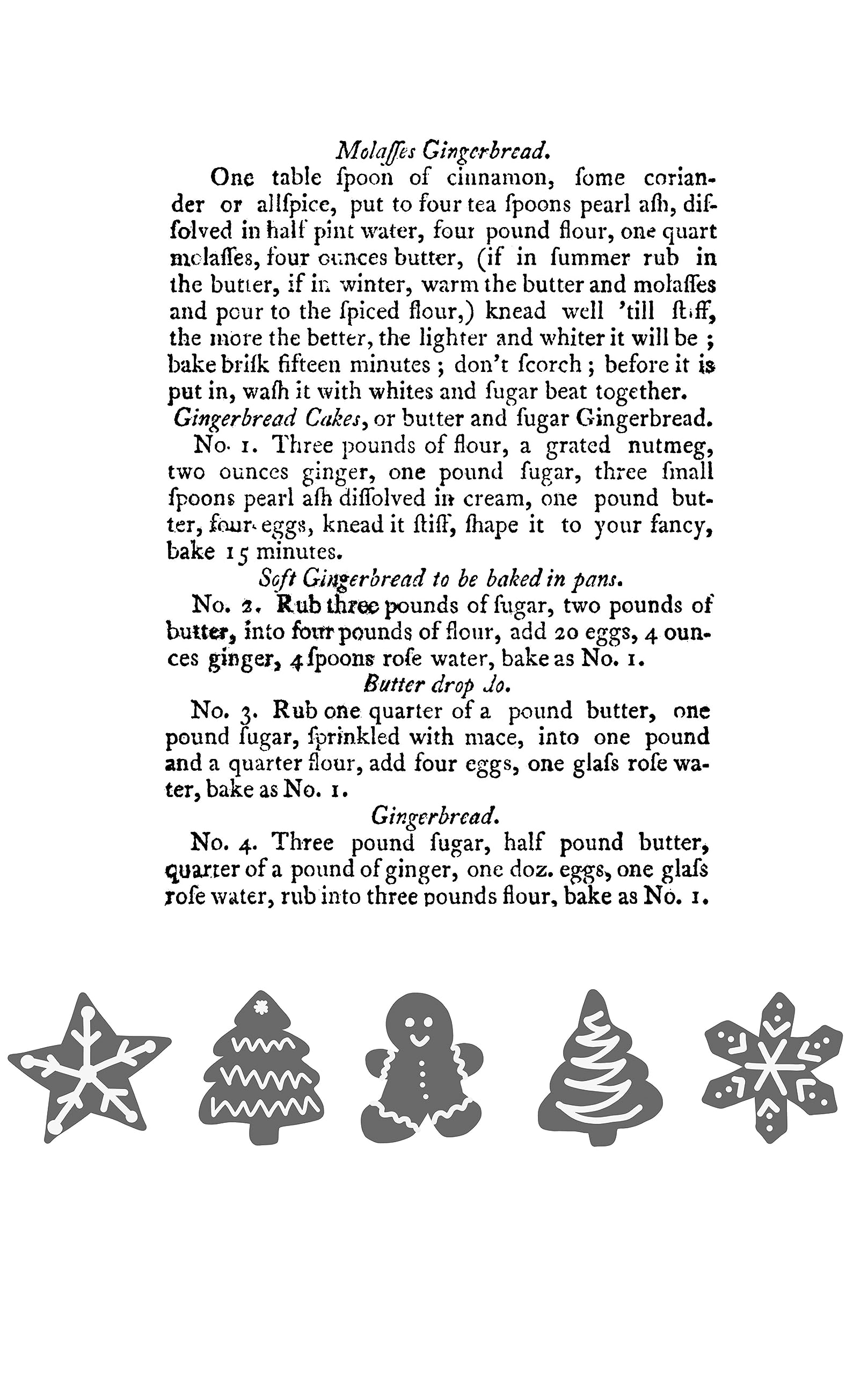 The First American Cookbook: A Facsimile of 