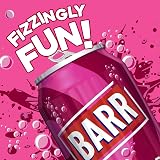 Barr 24 Pack Cherryade Zero Sugar Cherry Flavoured Fizzy Drink Cans 24 x 330ml view 6