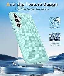 FNTCASE for Samsung Galaxy S23-FE Case: Dual Layer