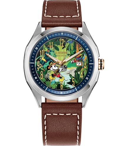 ⑧ALBA Disney Character Watch ペアウォッチ Amazon.com: CITIZEN Men's Eco-Drive Mickey Sport 43mm Stainless