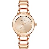 Anne Klein Women's Genuine Diamond Dial Bracelet Watch, AK/4188