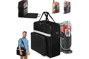 Buseeau Carrying Bag for Ninja SLUSHi Slushie Machine FS301, Waterproof Portable Outdoor Frozen Drink Maker Travel Bag, Frozen Drink Maker Bag with Front-Opening Design and Large Accessory Pocket