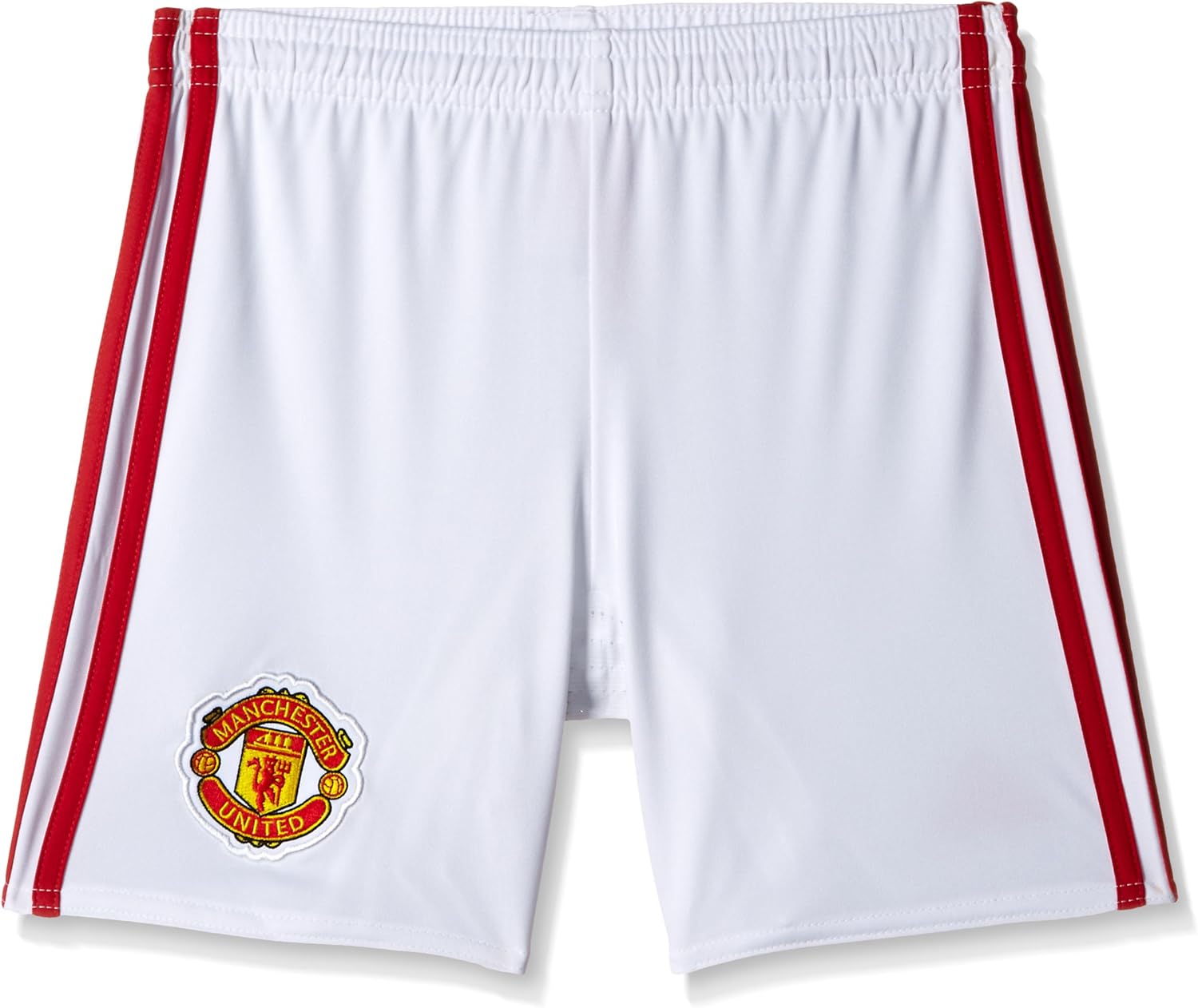 Adidas Manchester United 2019 20 Kids Home Football Short White