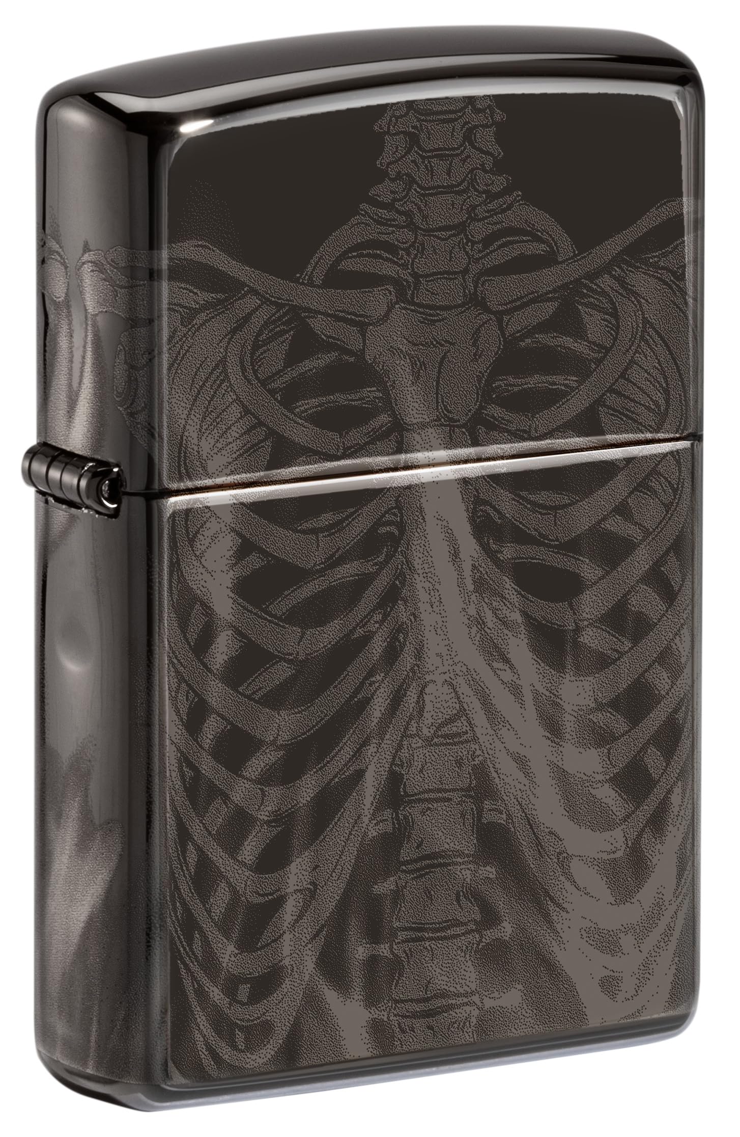 ZIPPO - Skeleton X-Ray - Photo Image, High Polish Black - Sturmfeuerzeug, nachfüllbar, in hochwertiger Geschenkebox