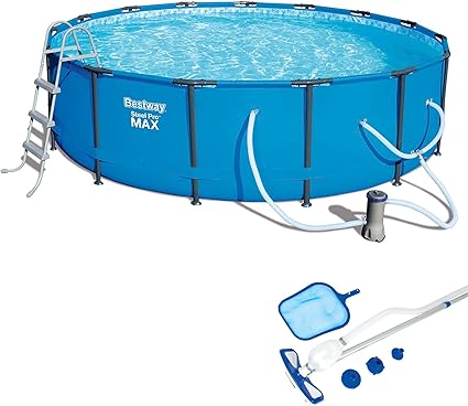 bestway piscina y accesorios de acero