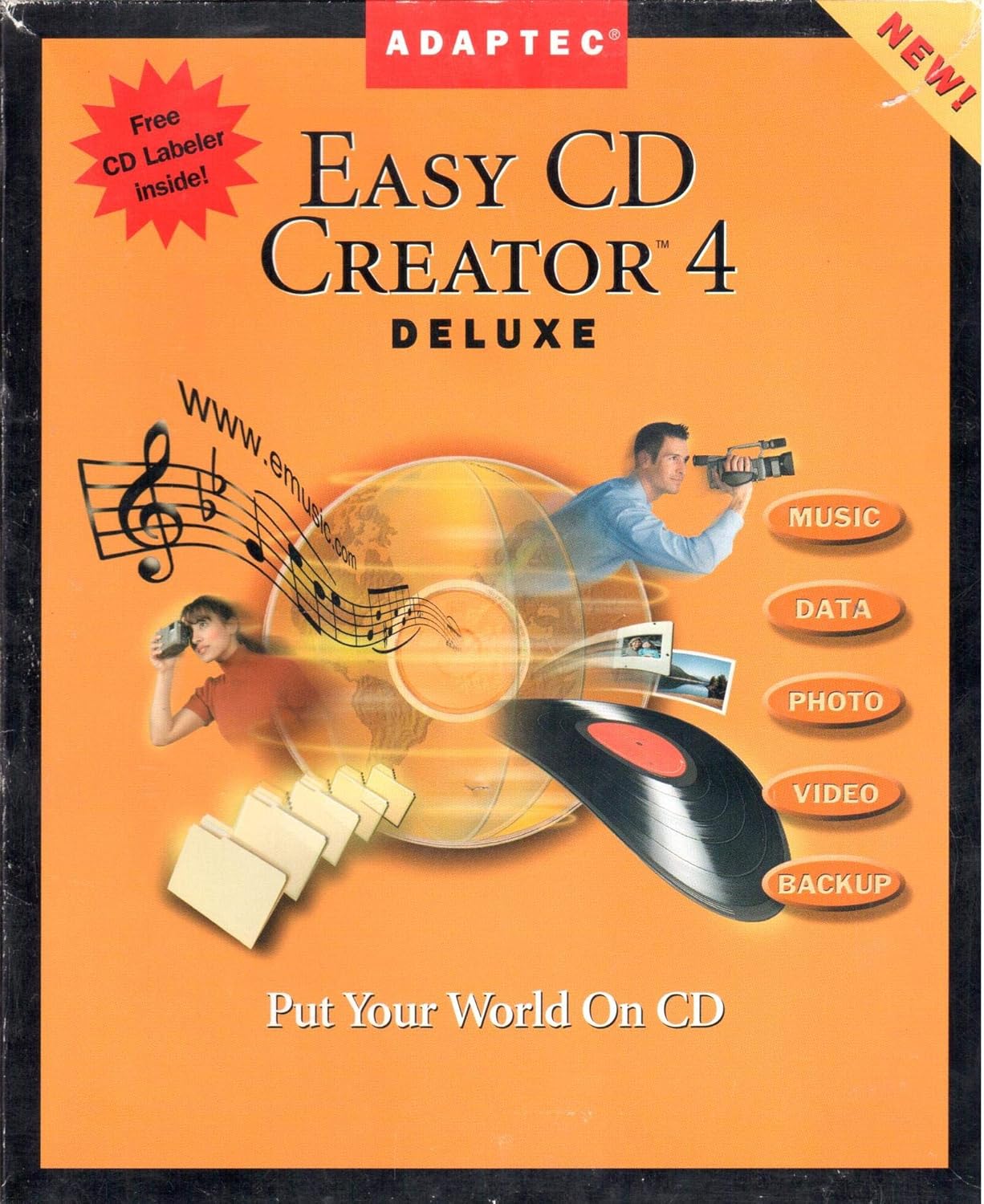 Easy CD Creator 4 Deluxe Amazon.co.uk Software