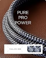 AINOPE USB C Charger Cable 2 Pack 3M+3M 3.1A Right Angle Nylon Braided view 6
