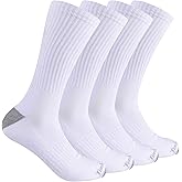 Timberland Men's Full Cushioned Crew Socks (4-Pack)
