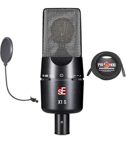Amazon.com: sE Electronics X1 S Studio Bundle with X1 S 1” Large
