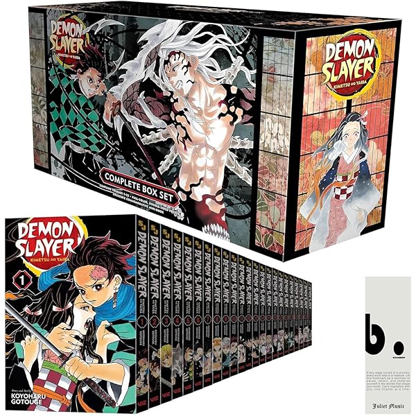 鬼滅の刃　DEMON SLAYER全巻ボックスセット Amazon.com: Demon Slayer: Kimetsu no Yaiba Complete Box Set