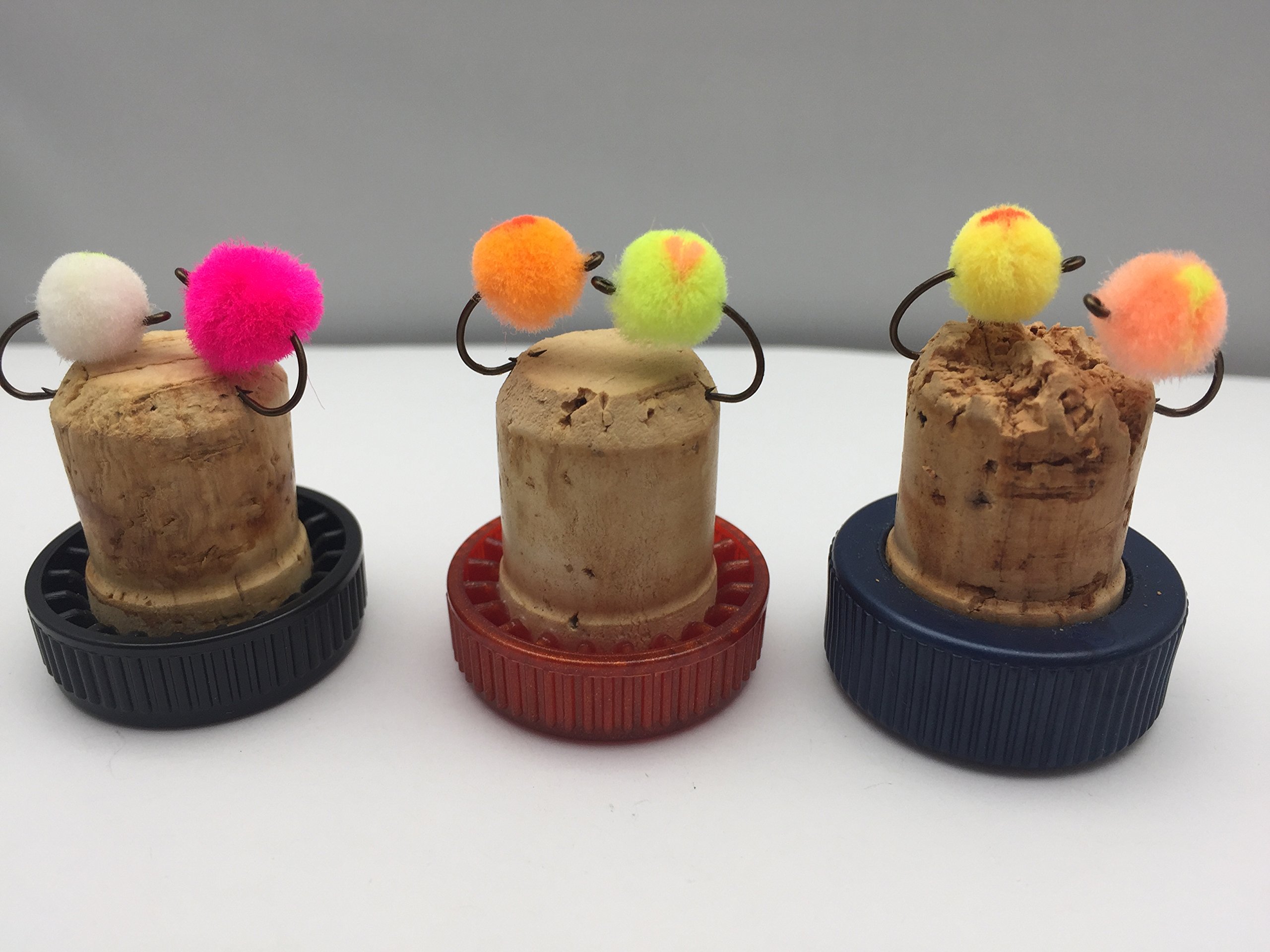 Fly Fishing "Super Glo Bug Egg" FLIES For Trout Pike TWENTY(20) PACK #66B