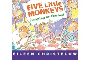 Five Little Monkeys Jumping on the Bed Board Book (A Five Little Monkeys Story)