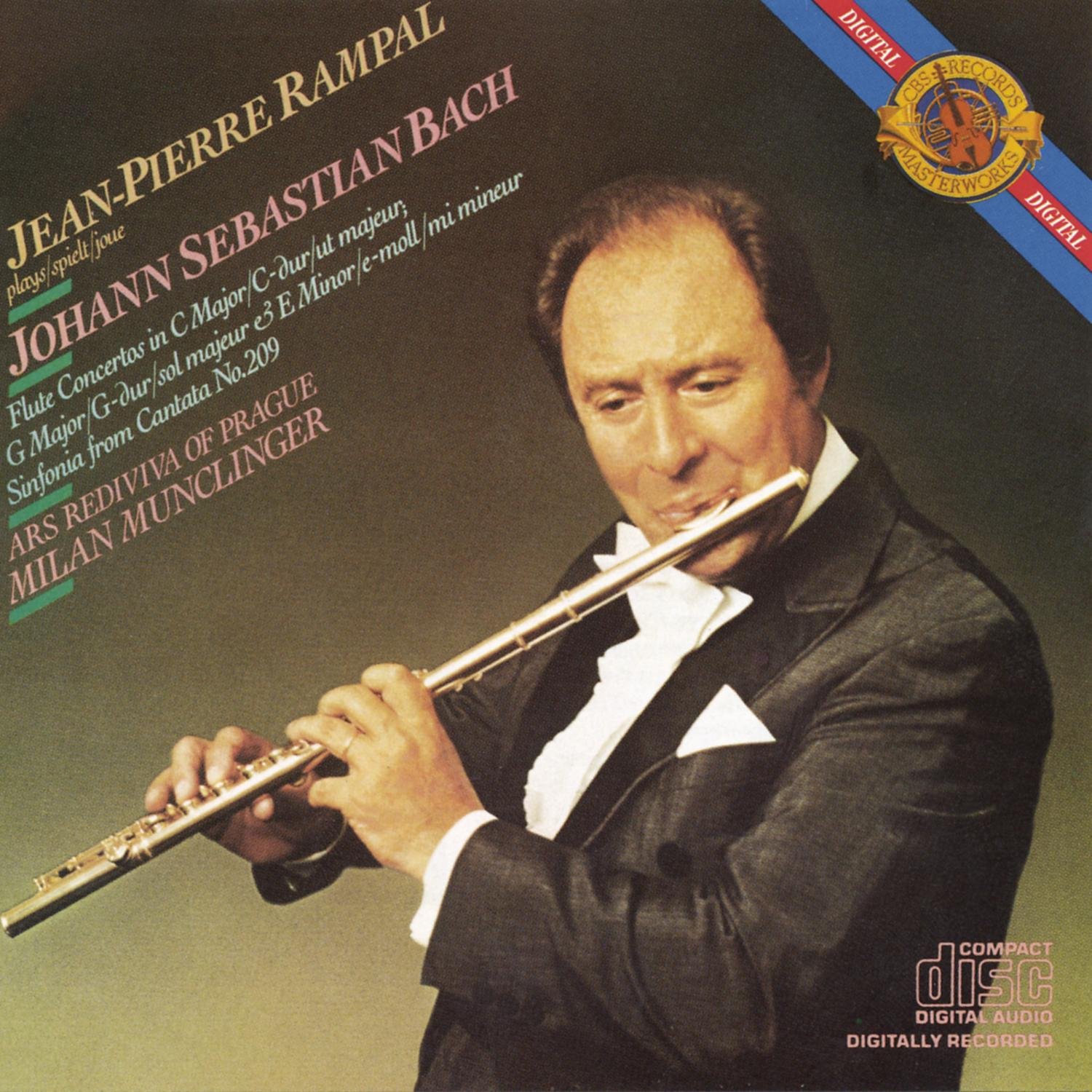 JeanPierre Rampal Bach Flute Concertos Music