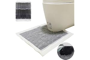 Toilet Floor Protector From Urine 15 Pack Disposable Toilet Mats Provides Ideal Liquid Absorption Great for Toilet Training o