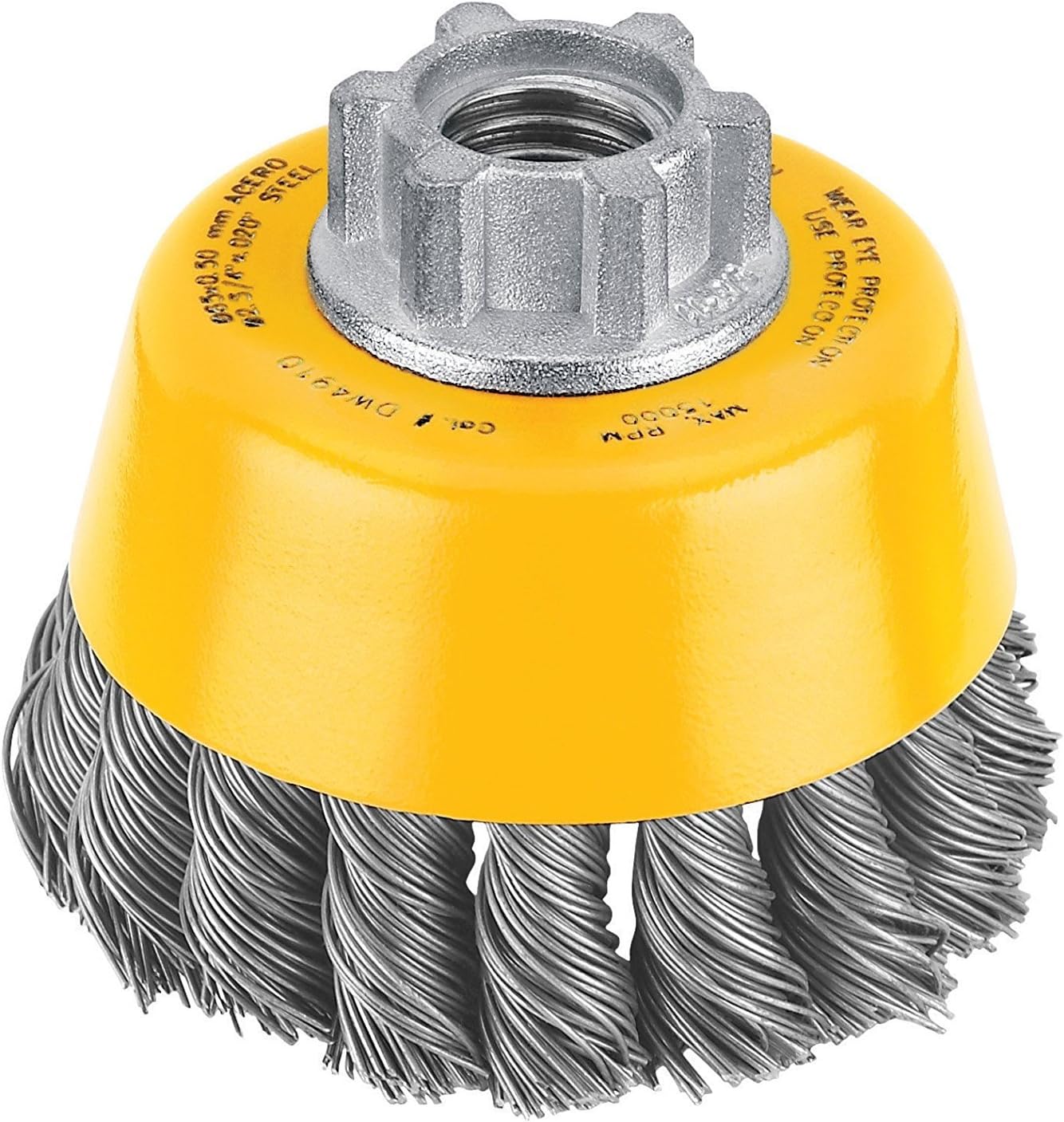 Dewalt DW4910 3" Knotted Steel Cup Wire Brush