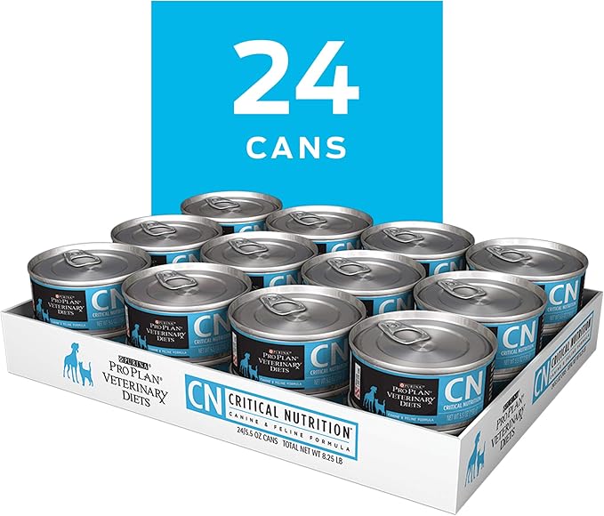 purina pro plan veterinary diets critical nutrition