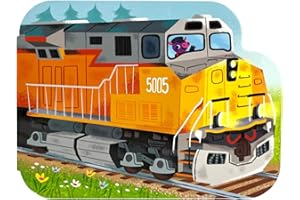 How Freight Trains Work - Children's Shaped Board Book for Train Lovers