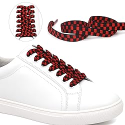 YJRVFINE 1 Pair 45.28" Personalized Rainbow Red