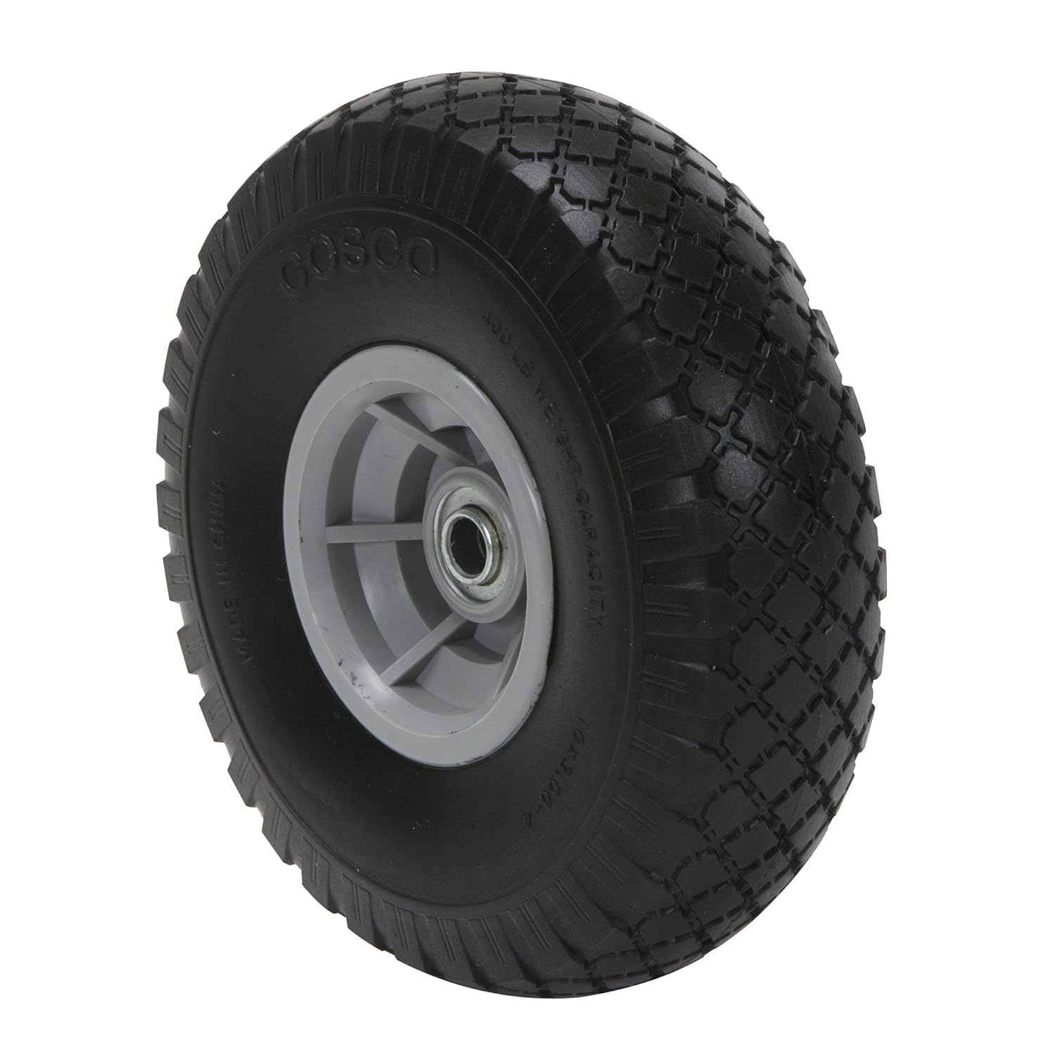 Cosco 12010FFO2E 10inch FlatFree Replacement Wheel for Hand Trucks, 2