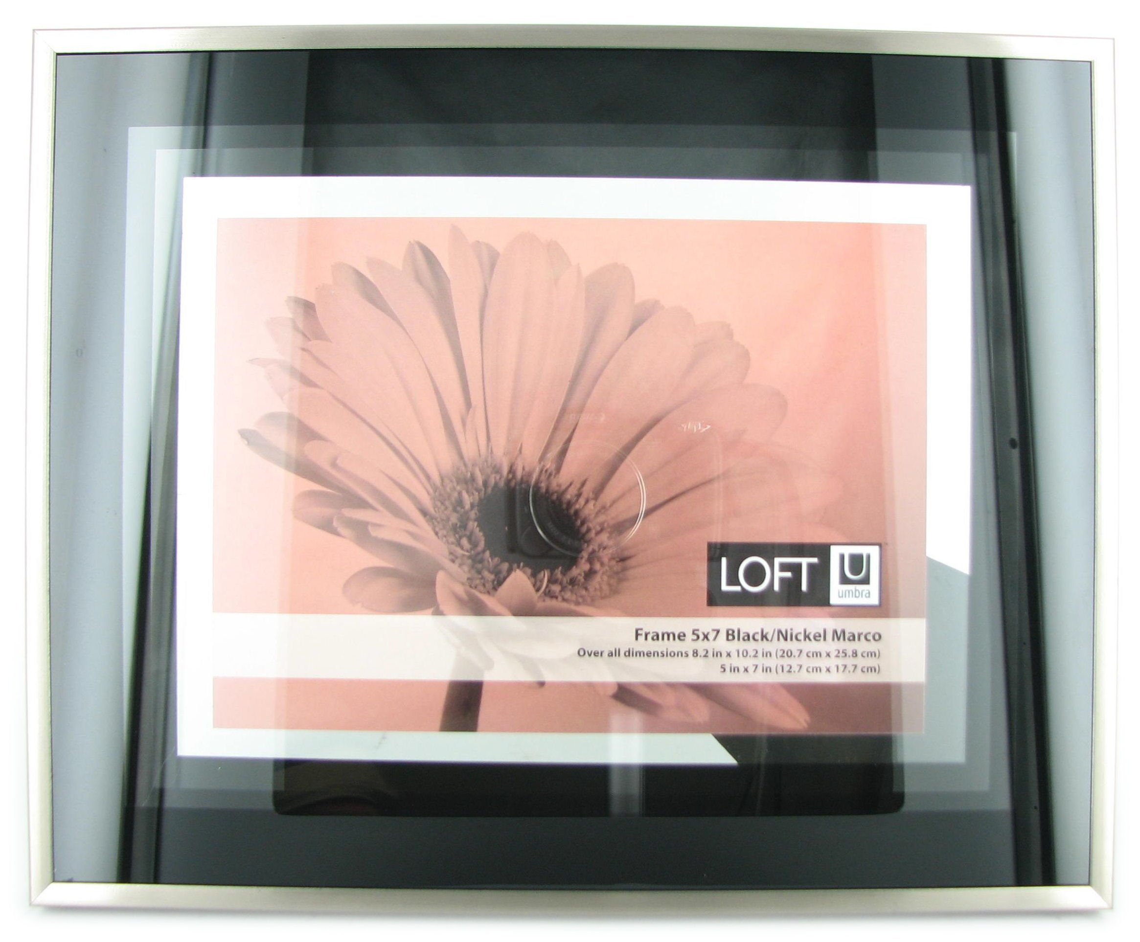 Umbra 5x7 Frame in Black/Nickel Marco 28295191296 eBay