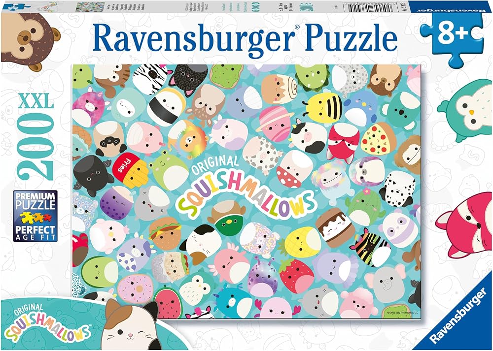 Ravensburger Squishmallows 200 Piece Puzzle for Kids 8+ Gifts