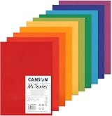 Canson Mi-Teintes Coloured Drawing Paper Pack A4 160gsm Double Sided