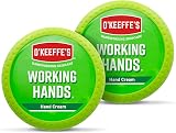 O'Keeffe's Working Hands 96g Jar 2 Pack Hand Cream for Extremely Dry Hands