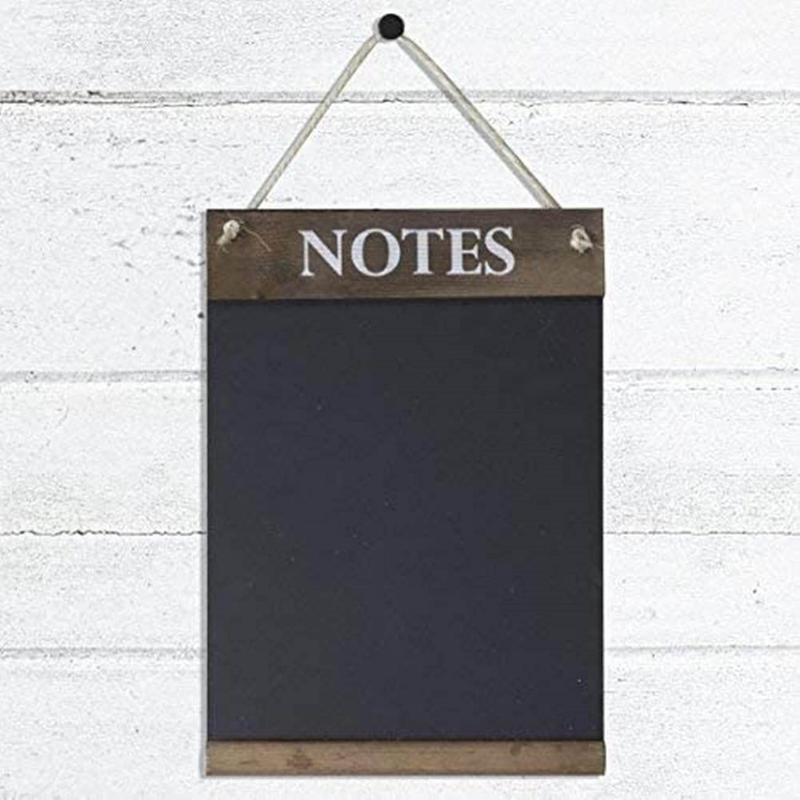 Chalkboards UK WC644RB Kitchen Notes Chalkboard, Wood, Rustic Brown,A4 (21 x 30 x 1.6 cm)