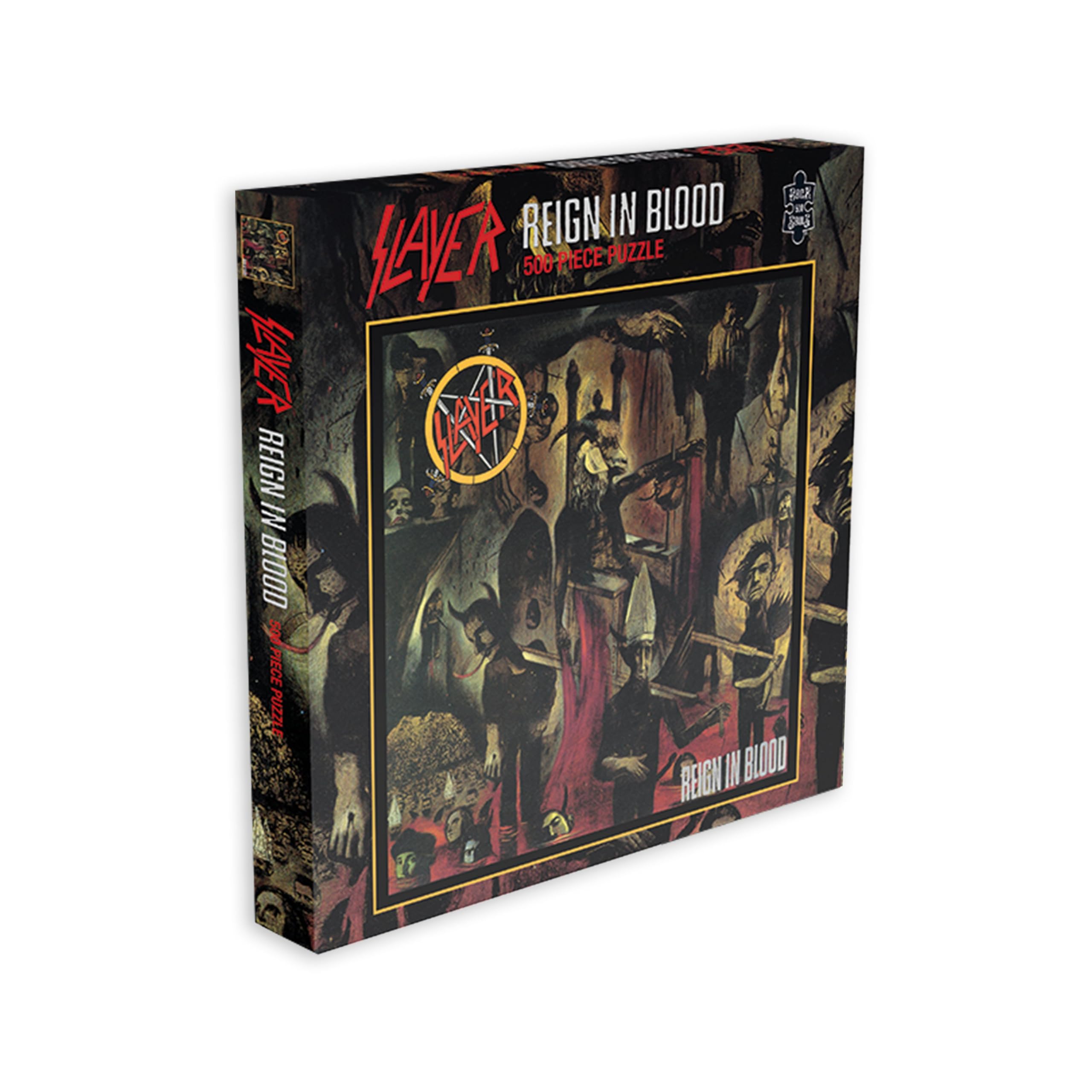 Zee Productions - Slayer - Reign in Blood - 500 Piece Jigsaw Puzzle - Officially Licenced - Perfect for Adults, Family and Rock Fans