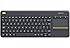 Logitech K400 Plus Wireless Touch Keyboard for Windows, Android and Chrome - QWERTY, UK Layout, Black