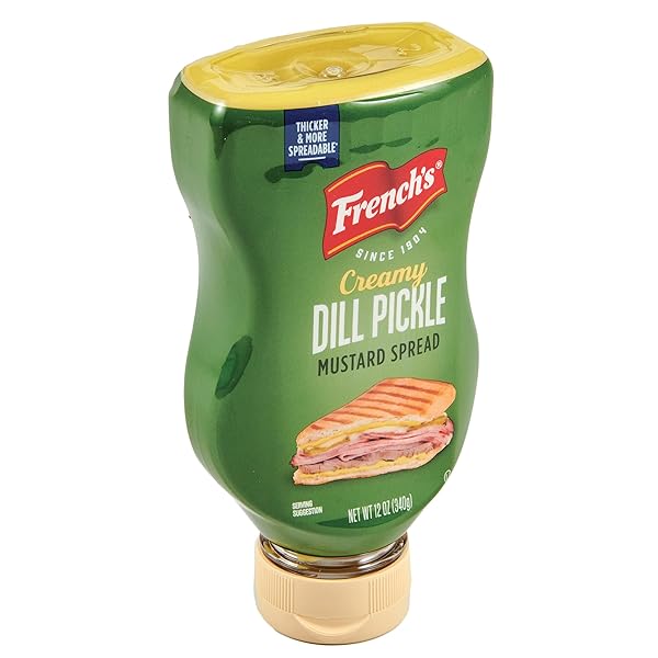 FRENCH’S CREAMY DILL PICKLE MUSTARD SPREAD, 12 OZ
