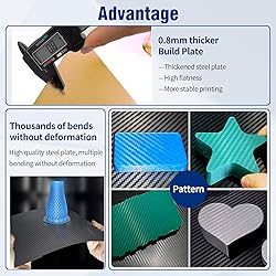 Upgraded Prus MK3s Build Plate Smooth/Textured