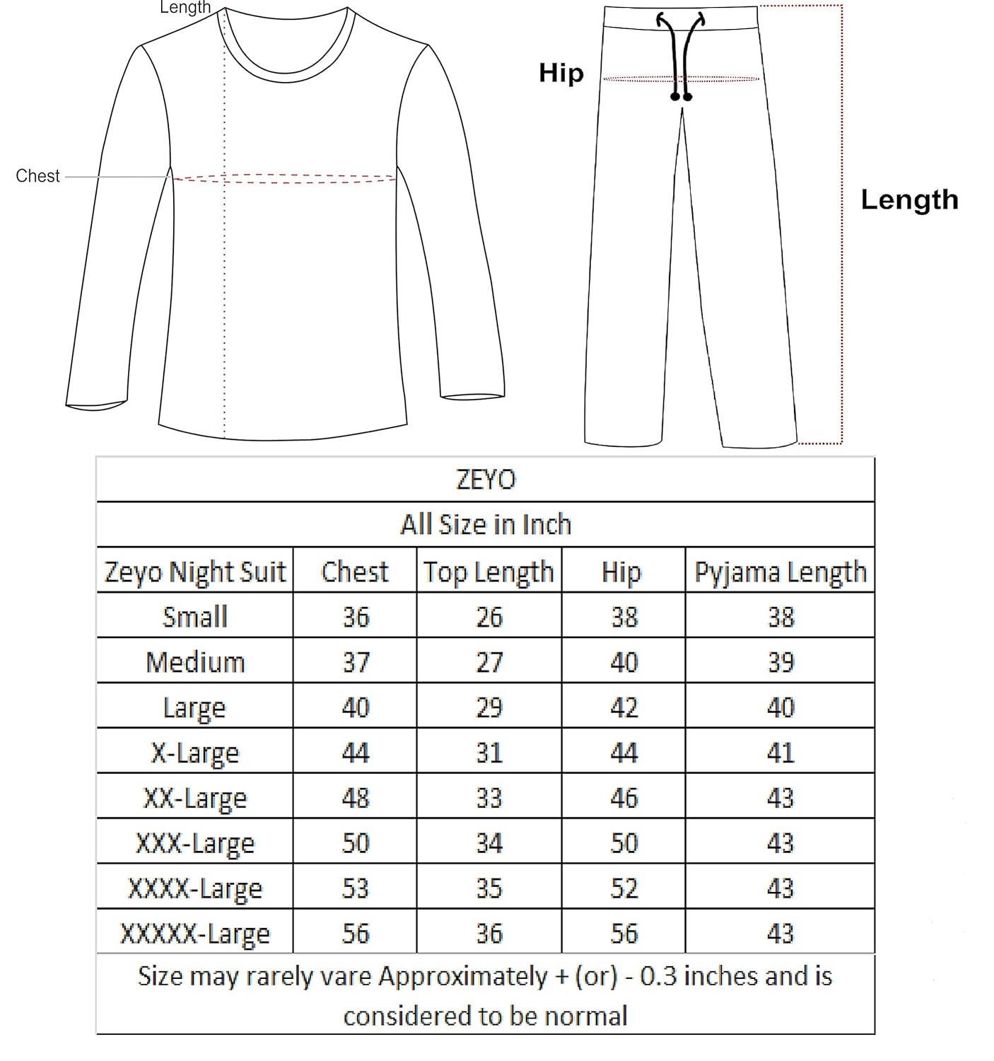zeyo feeding night suit