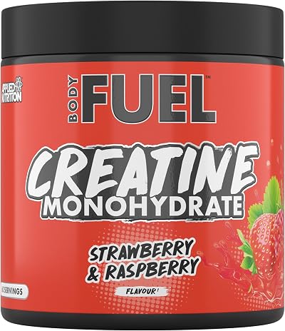 Applied Nutrition BodyFuel Creatine Monohydrate Powder Strawberry Raspberry 300g