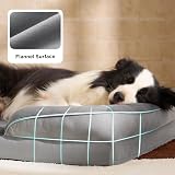 Bedsure Large Dog Bed Sofa Orthopedic Washable Cover Grey 89x63x16cm view 6