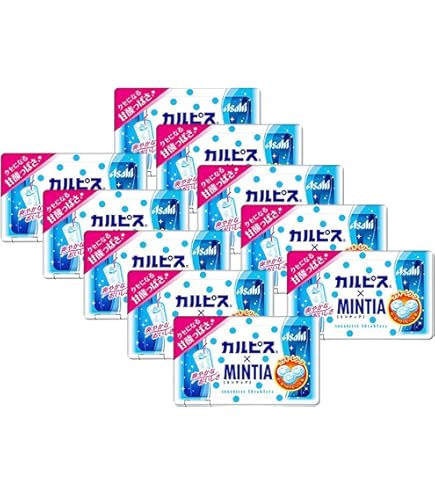 Amazon.com : Mintia Assortment 0.2oz 2Types × 5pcs Japanese Tablet
