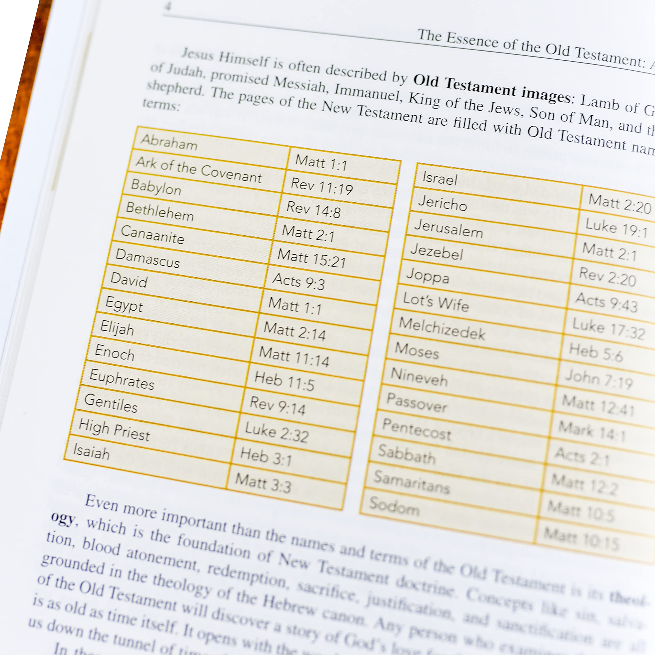 The Essence of the Old Testament: A Survey