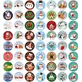 Christmas Stickers Variety Pack - 504 Sheets With Snowman, Elf, Reindeer Designs For Kids Crafts & Gift Wrapping - View #2