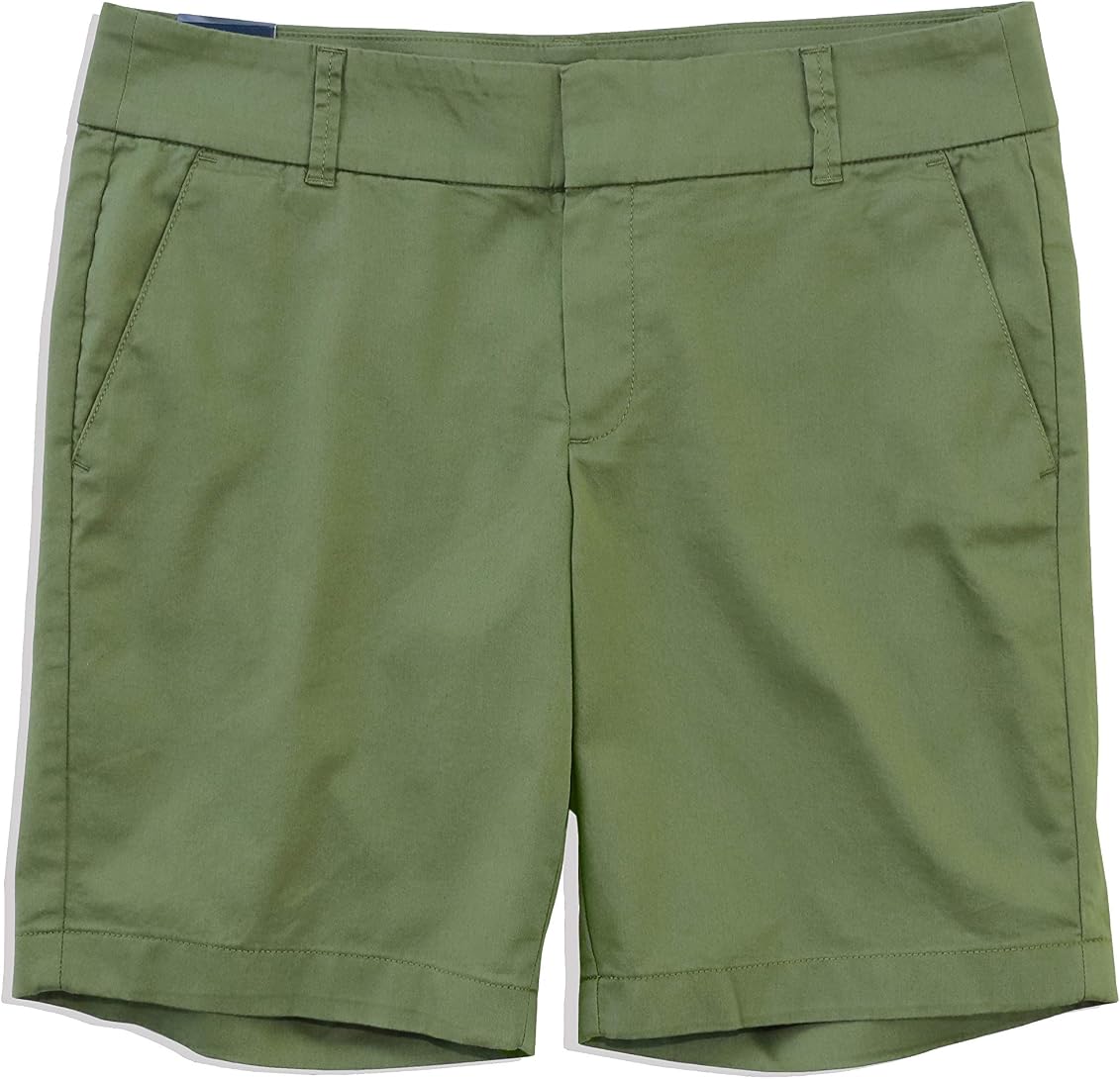 J. Crew Factory Women's - Frankie Bermuda Shorts (00, Green) at Amazon  Women's Clothing store