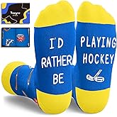HAPPYPOP Sports Gifts for Kids - Soccer Baseball Basketball Hockey Volleyball Socks