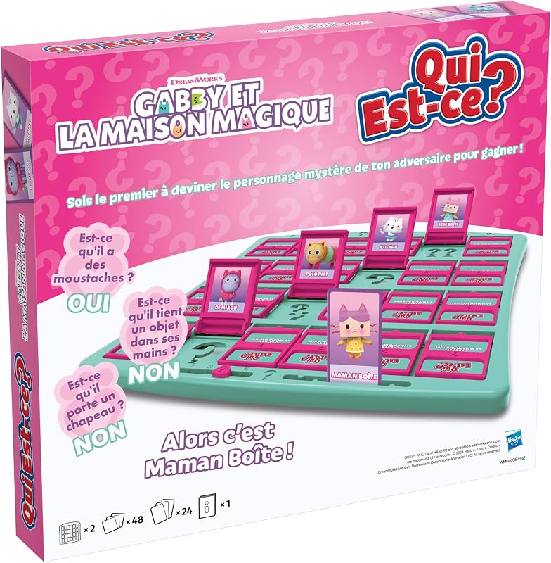 Quem é a Gabby e a Casa Mágica? Jogos de Tabuleiro - Jogos para Crianças 6+ - Jogo de Bandeja Gabby e a Casa Mágica - Jogos de Sociedade Familiar, Verde